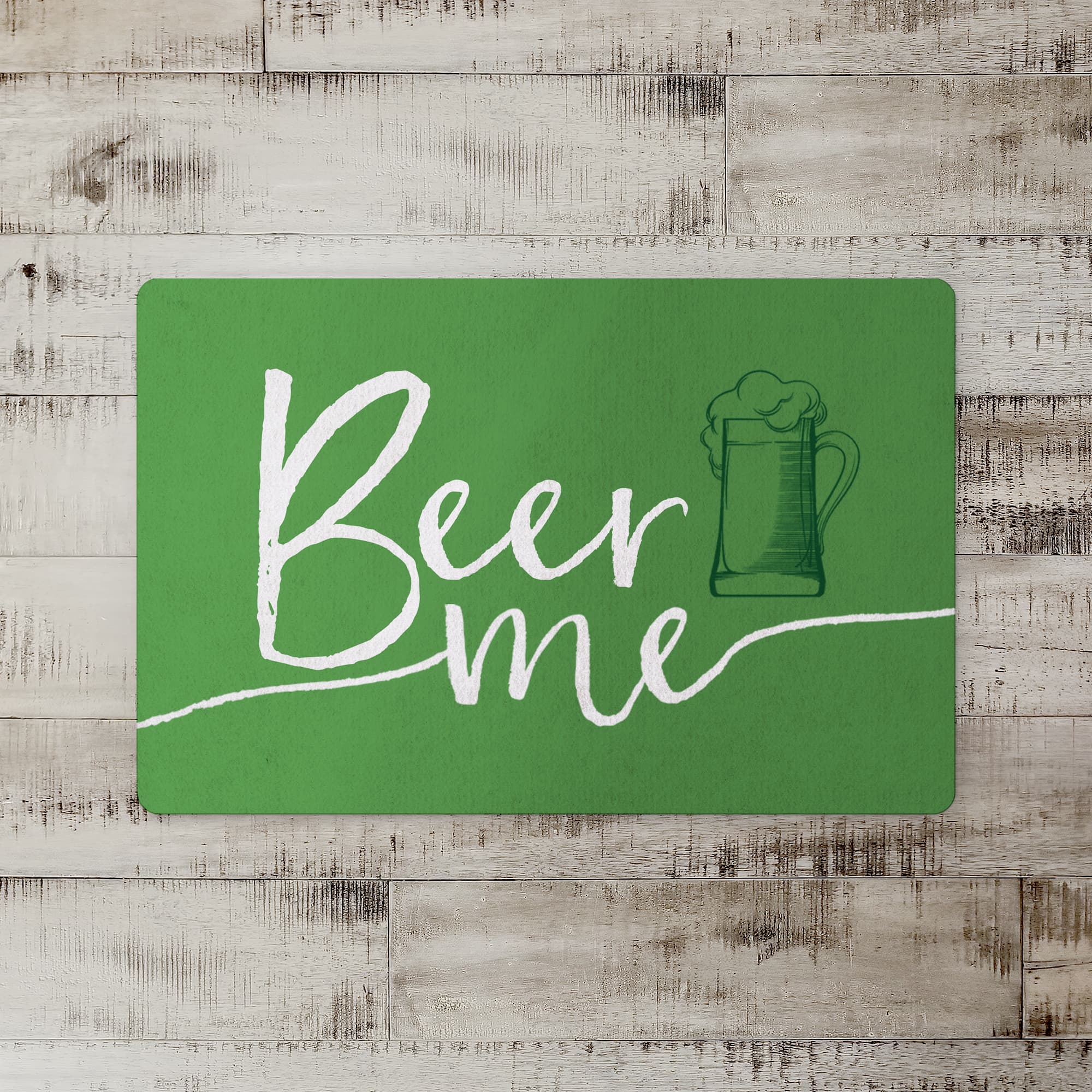 Beer Me 27" x 18" Floor Mat